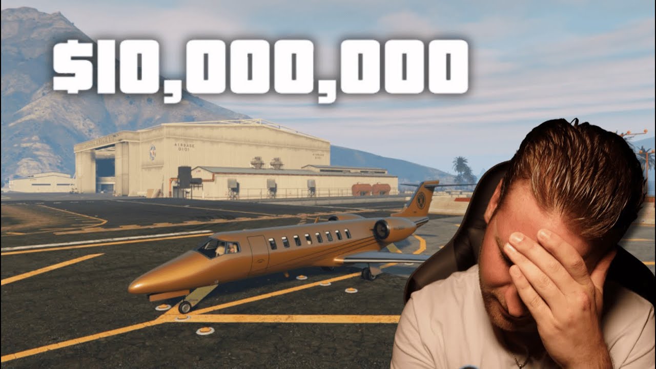 IK KOCHT EEN VLIEGTUIG VOOR $10,000,000! #spijt GTA ONLINE (Nederlands)