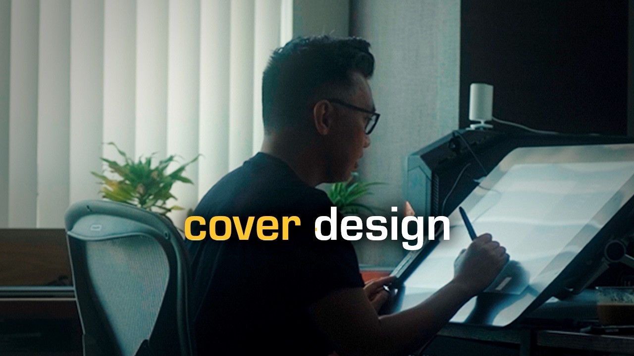 Designing a comic book cover