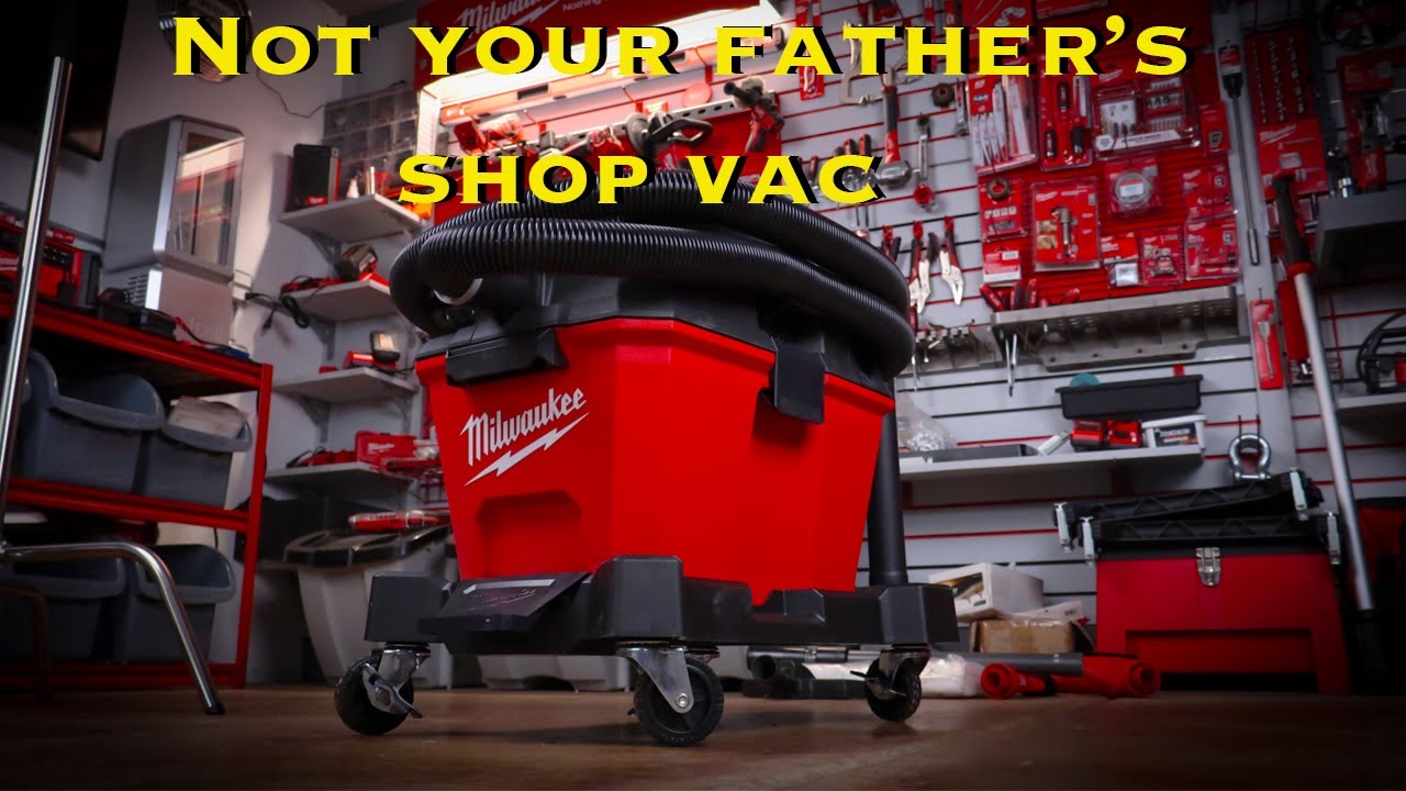 Milwaukee’s M18 FUEL 6 Gallon Cordless Wet/Dry Shop Vacuum