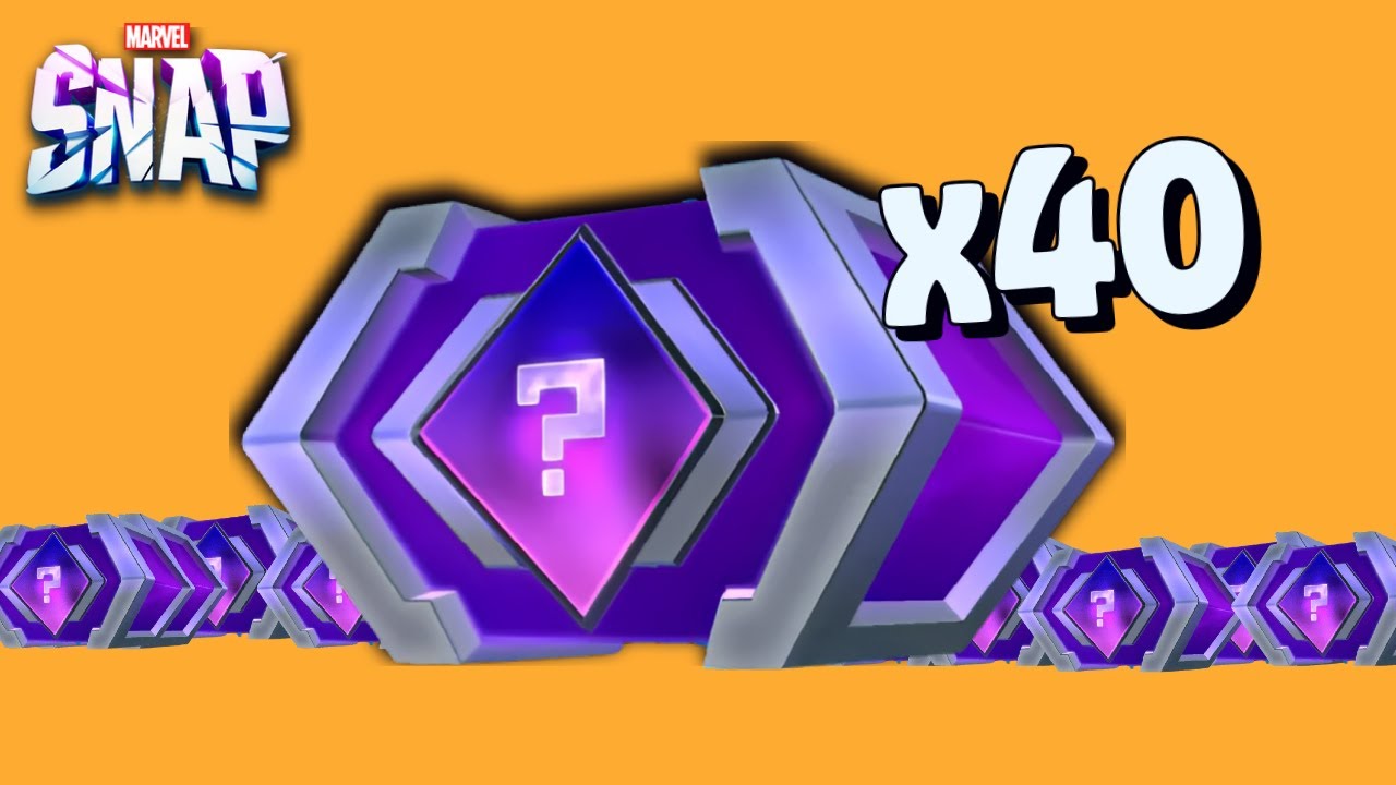 Opening 40 Season Pass Caches! - Marvel Snap