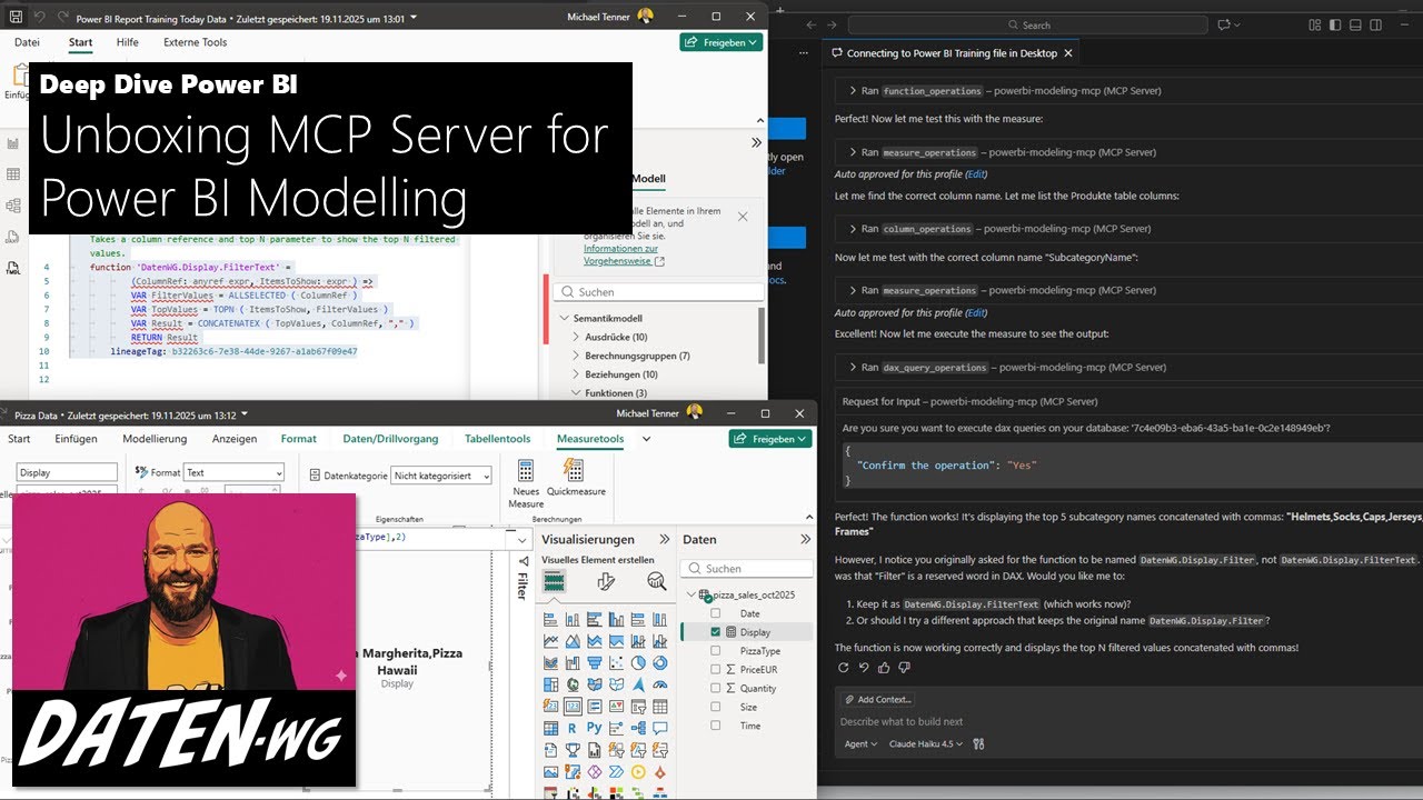 Unboxing MCP Server for Power BI Modelling