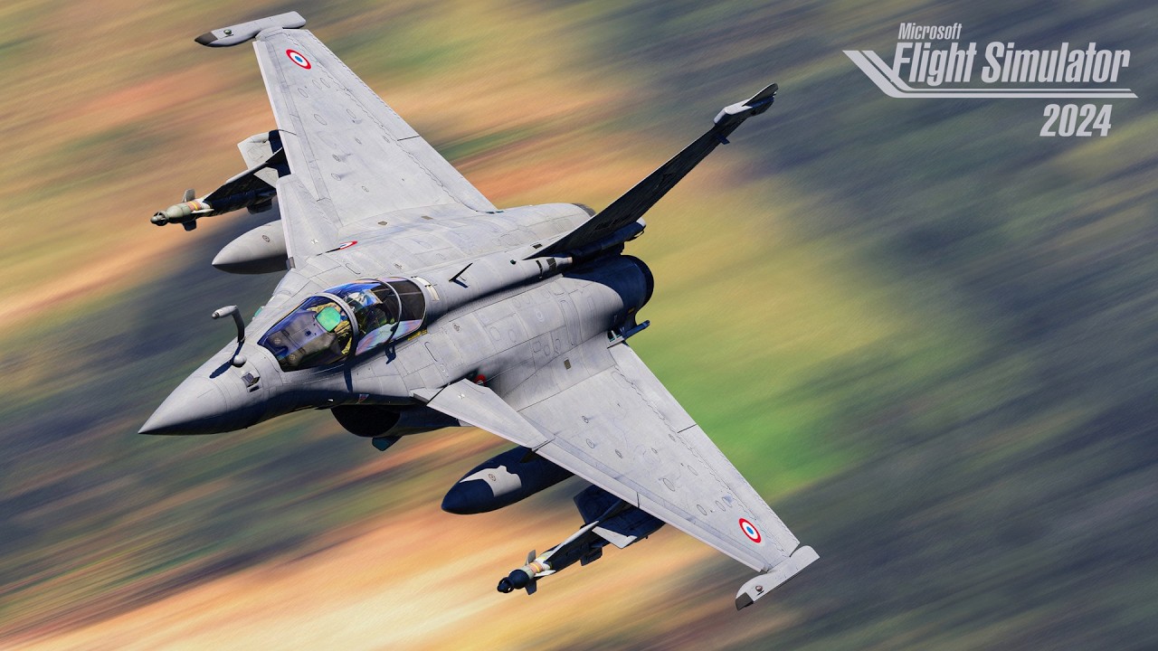 French Aura - AzurPoly Dassault Rafale | MSFS 2024 Cinematic