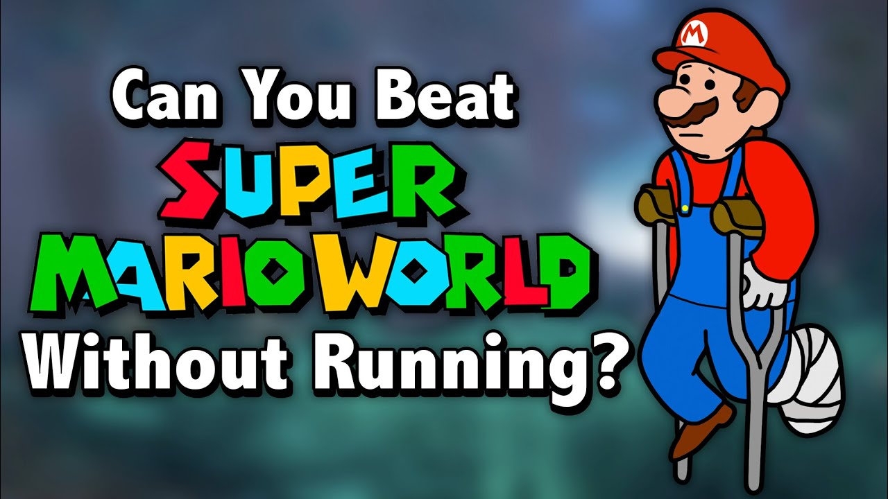 Can You Beat Super Mario World Without Running?