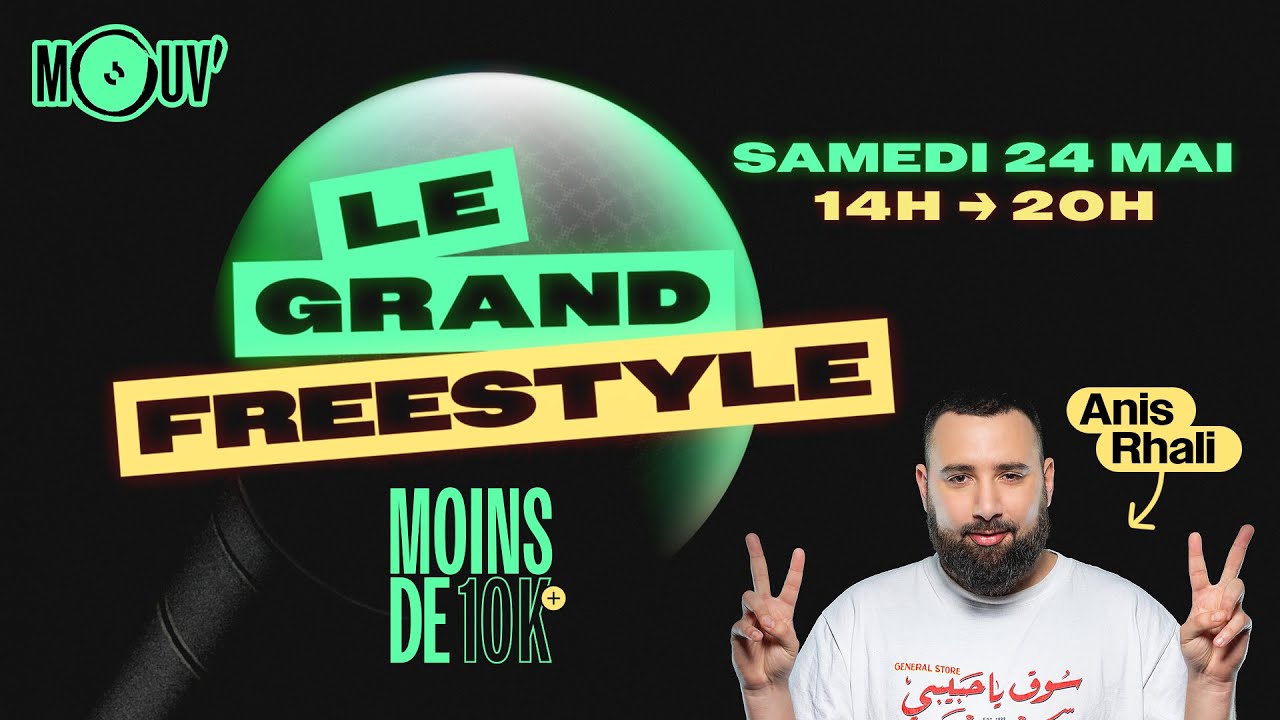Le Grand freestyle  | 6h de freestyle rap live !! 🎤🔥🎤