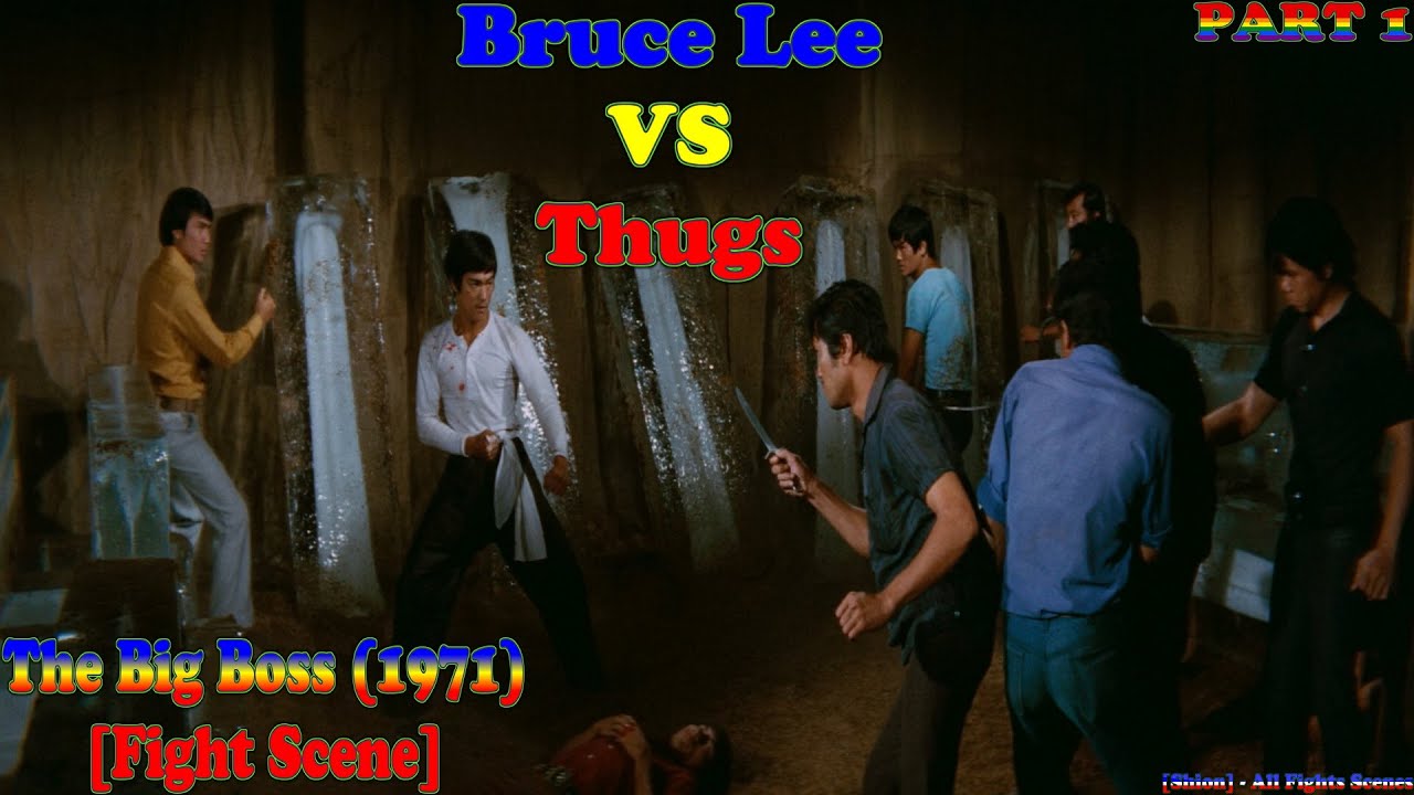 [Shion] - All Fights Scenes - Bruce Lee VS Thugs 😄👻🐲🇵🇹