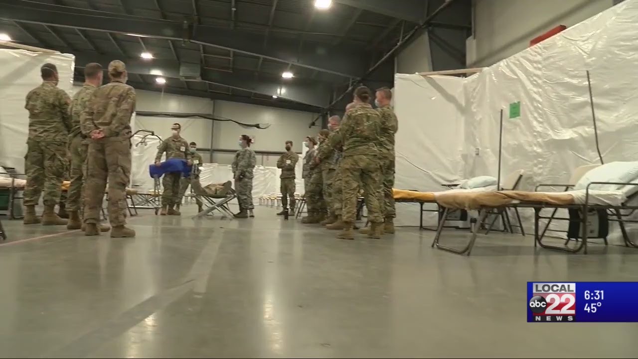 Alternate health care facility at Expo Center finally sees its first patient