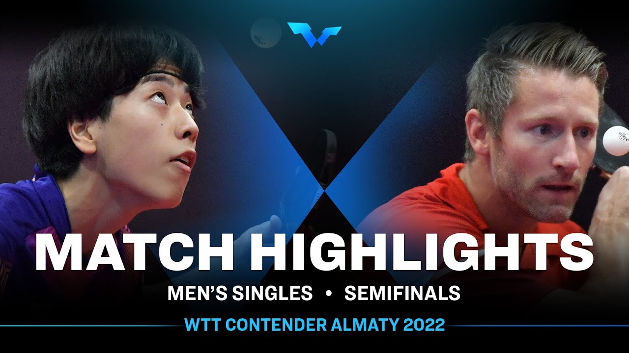 Hiroto Shinozuka vs Ruwen Filus | MS | WTT Contender Almaty 2022 (SF)