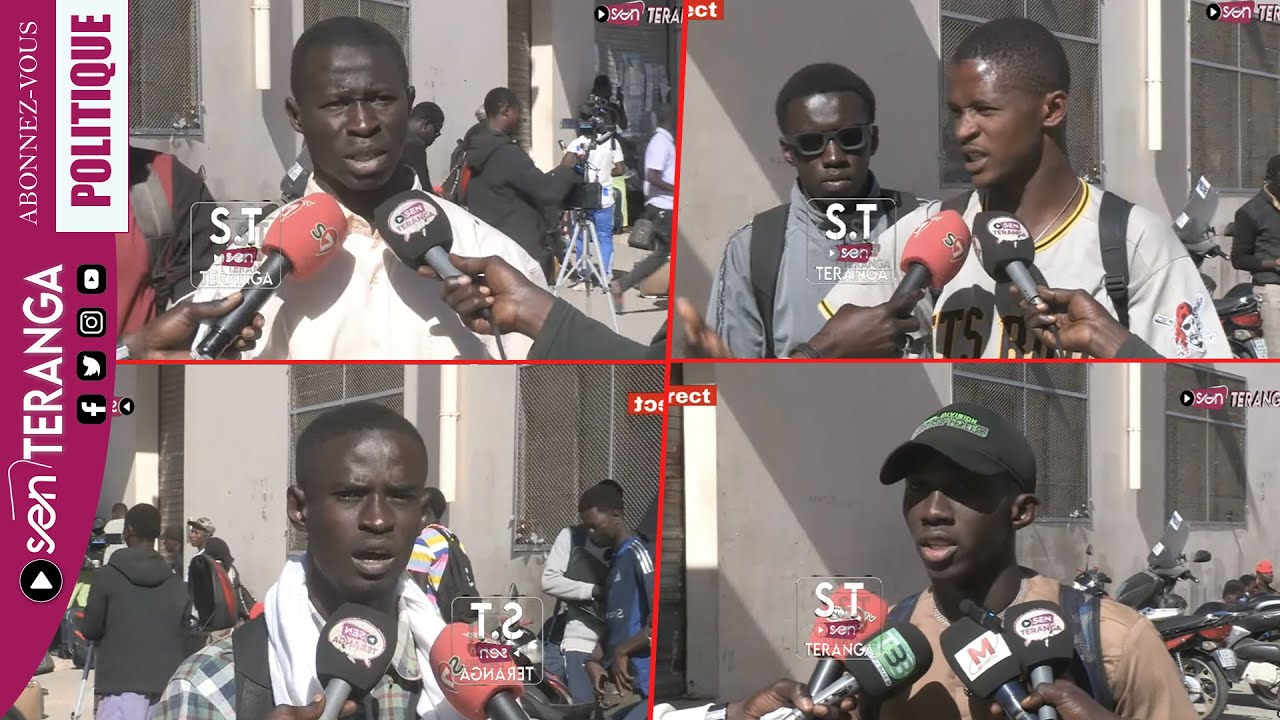 UCAD: Colère noire des étudiants 