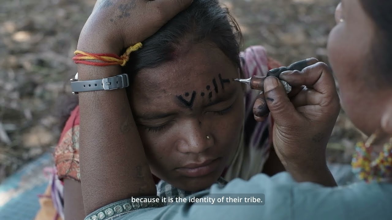 Skin to Screen: Reimagining Baiga Tribal Tattoos into a Typeface