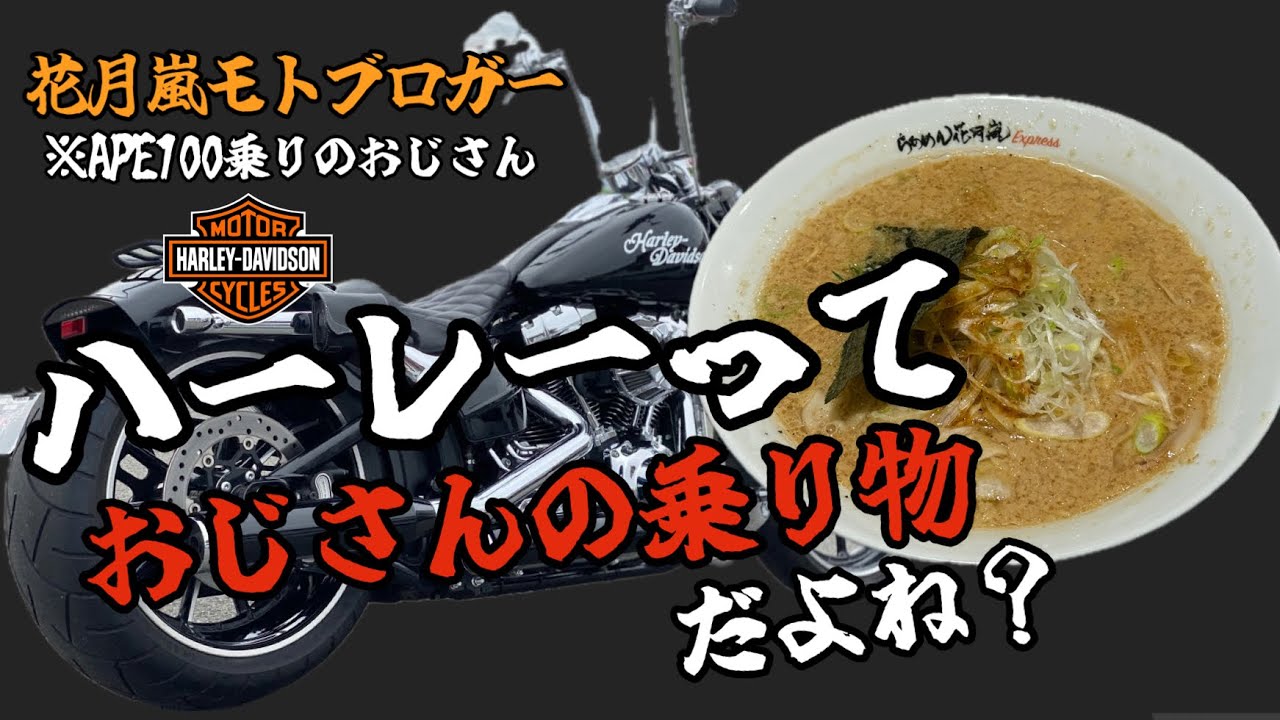 【ぶっちゃけ】ハーレーって正直…おじさんの乗り物だよね？