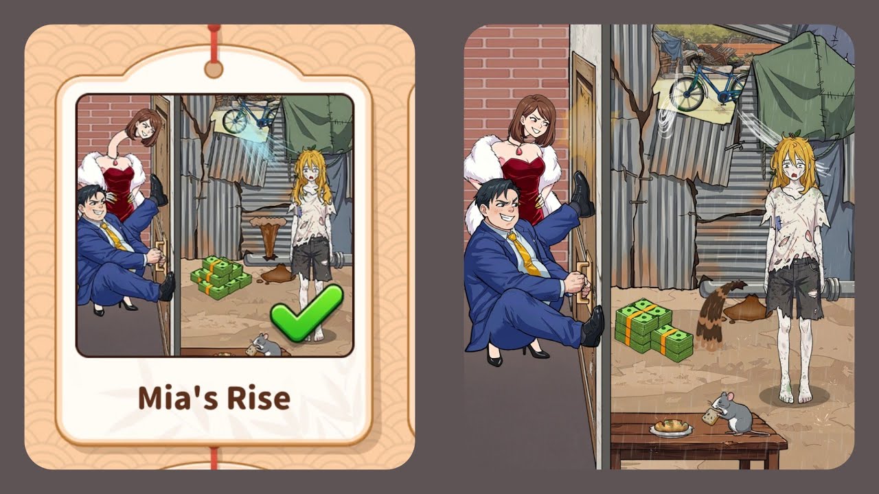Brain puzzle tricky quest Mias rise