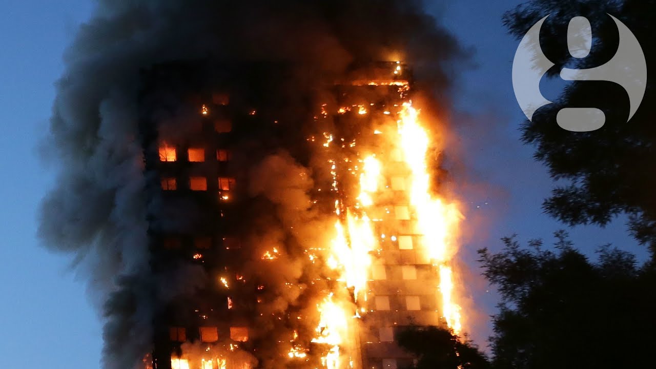 Huge blaze engulfs west London tower block