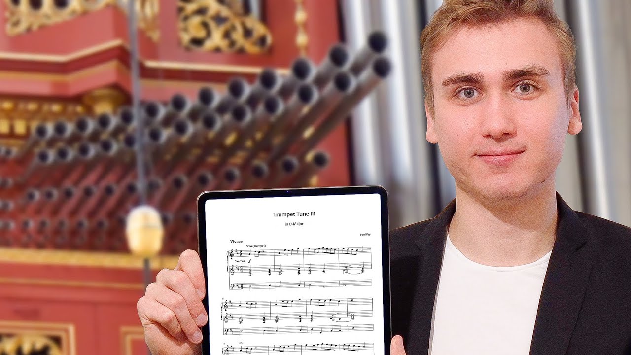 TRUMPET TUNE III - Paul Fey - Sheet Music for Organ - Hauptwerk Rotterdam Sampleset