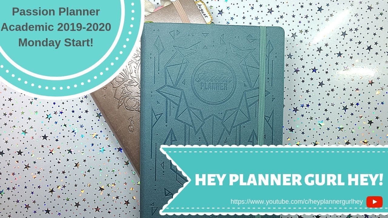 Passion Planner Academic || 2019 - 2020 | Flip-Through and Review  #PassionPlanner