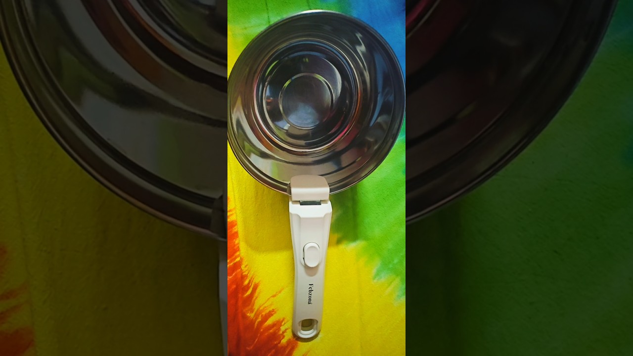 Febzona Universal Pot Handle# Detachable Handle for Cookware#Hot Utensil Vessel Pan Holder - White.