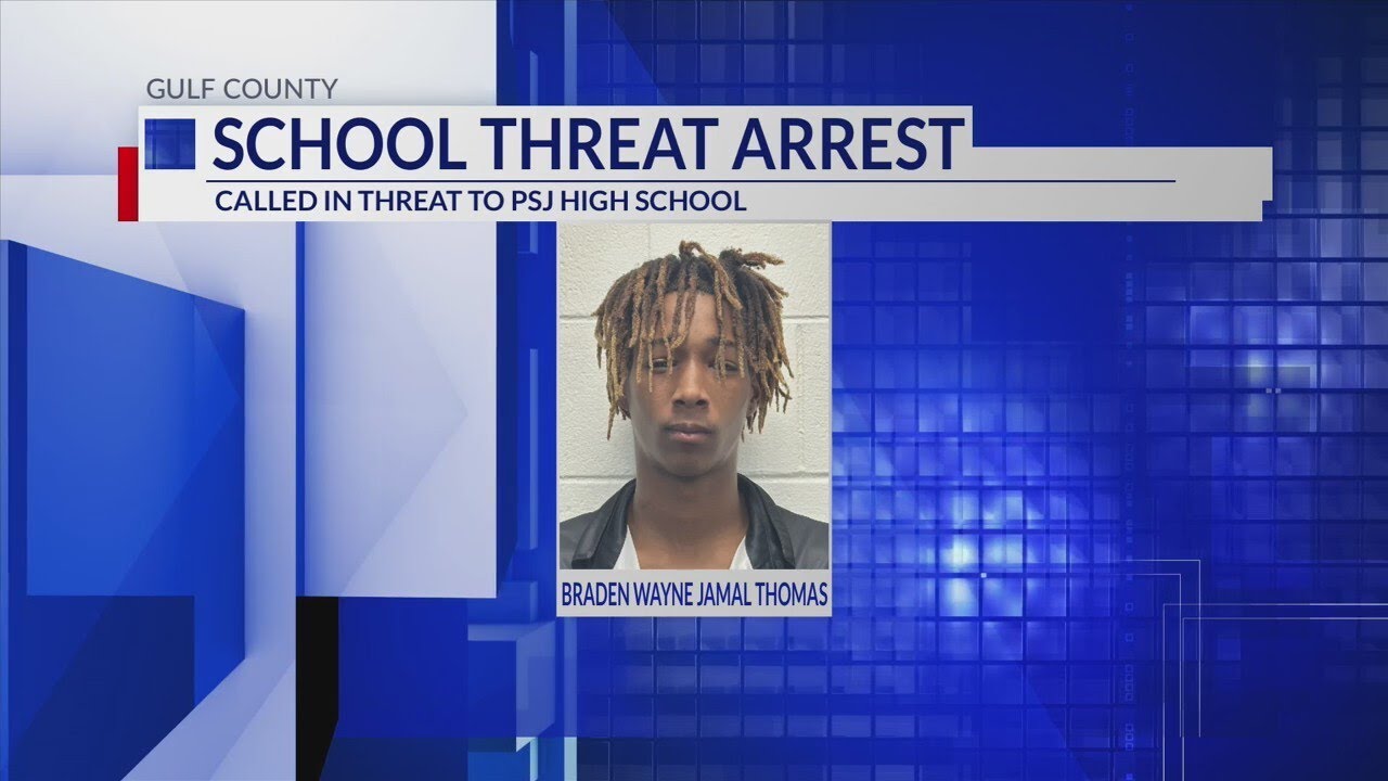 UPDATE: Gulf County Sheriff's Office makes an arrest in school threat