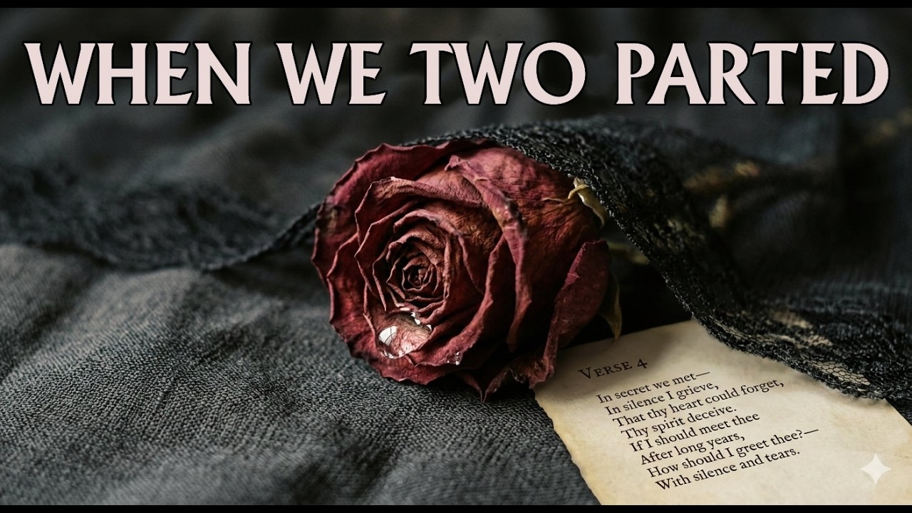 When We Two Parted (Lord Byron) | Emotional Ballad