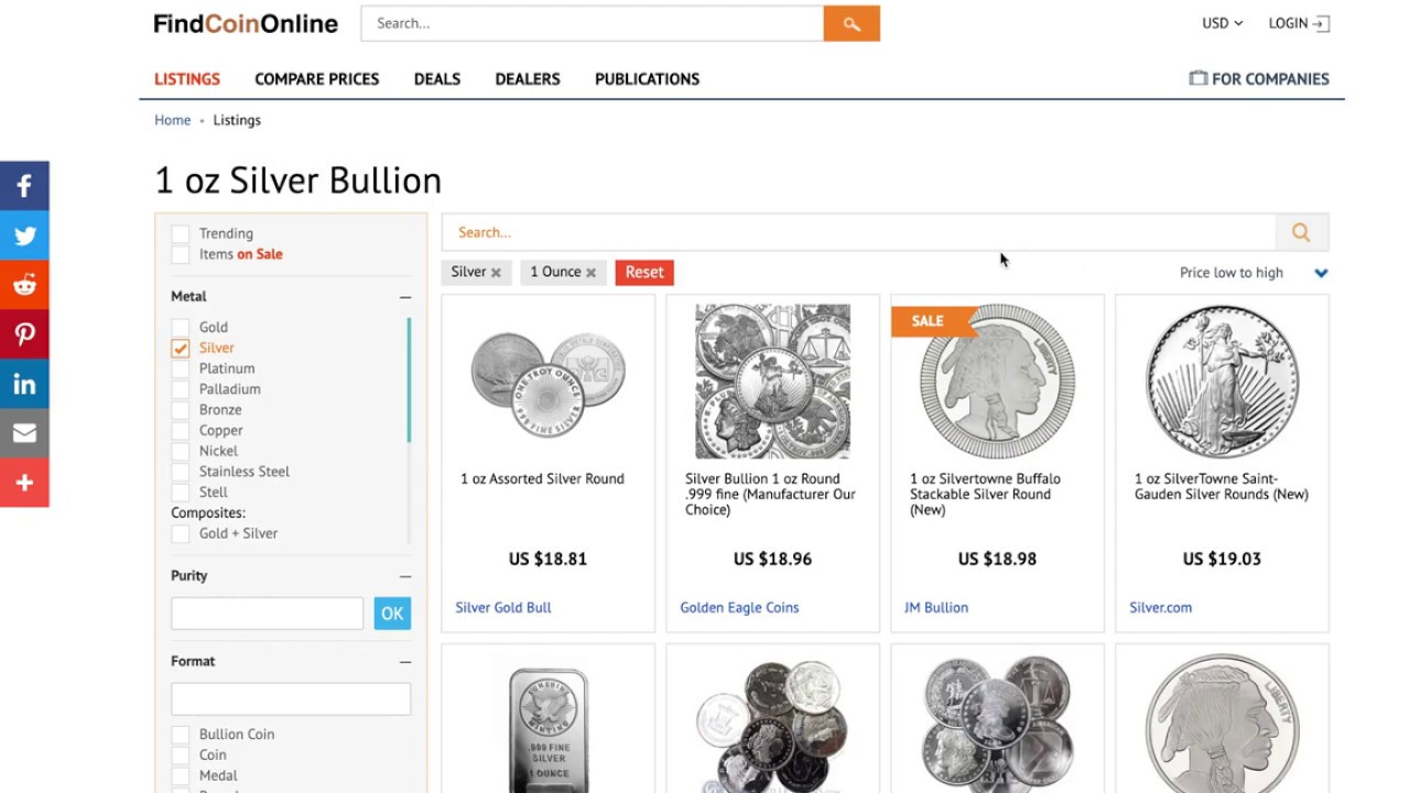 How to Find the Cheapest oz of Silver