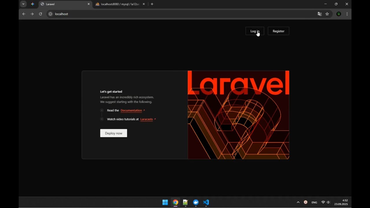 Laravel, PHP, MySQL и Nginx в WSL 2 (Ubuntu 24.04 в Windows 10, 11). Установка Breeze и Spatie.