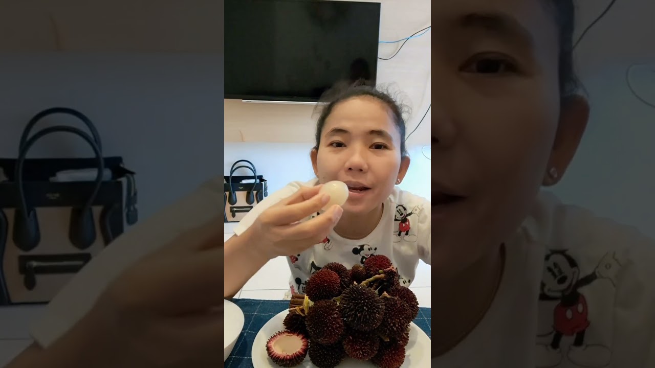Part 1 Buah pulasan _ Rambutan hutan #review #buah #pulasan #rambutanhutan #food #fruit #fruitlovers