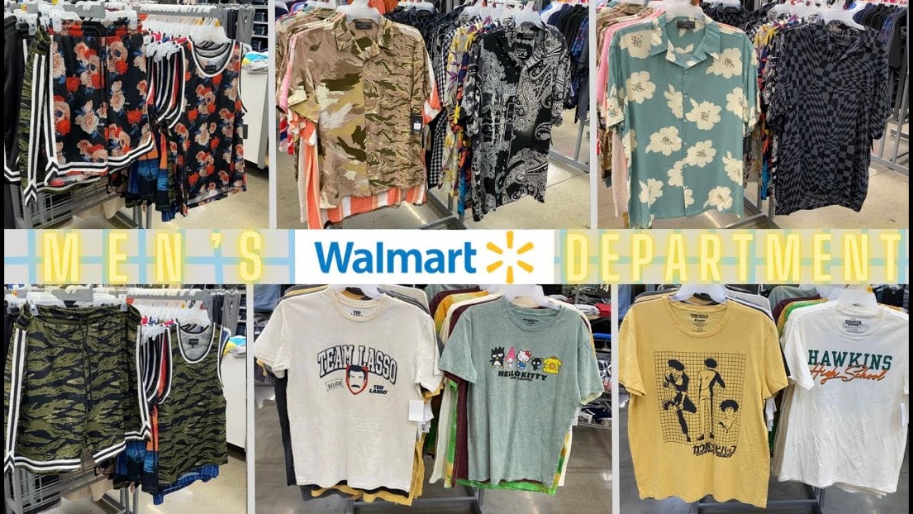 🔥MEN’S CLOTHING AT WALMART‼️ WALMART MEN’S FASHION | WALMART MEN’S CLOTHES | WALMART SHOP WITH ME