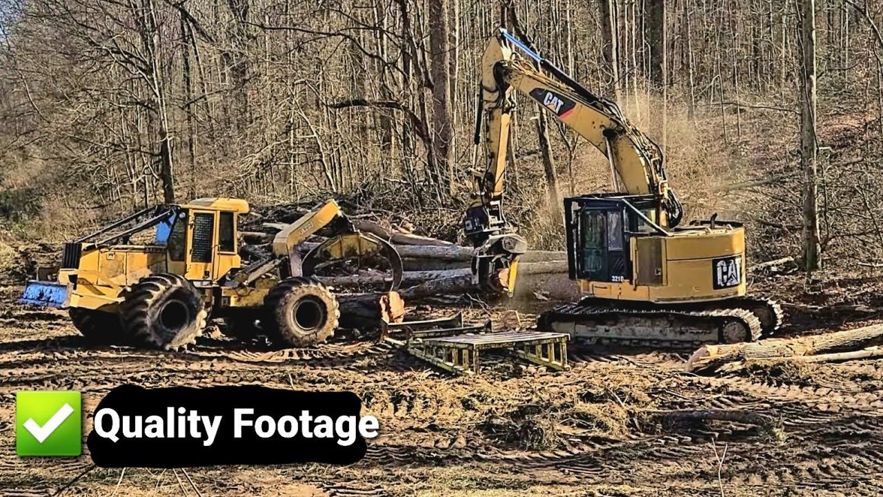 Mechanical logging Crew Hardwood!!