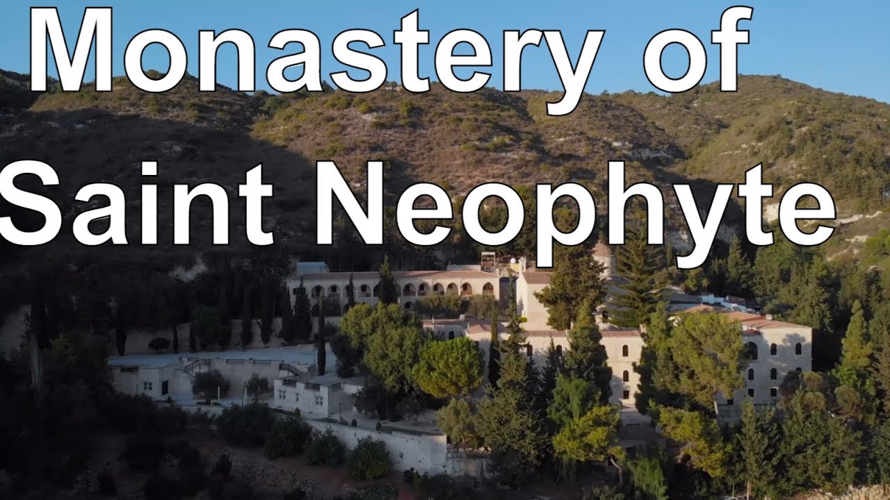 Monastery of Saint Neophyte \\ Dron video \\ 4k\\