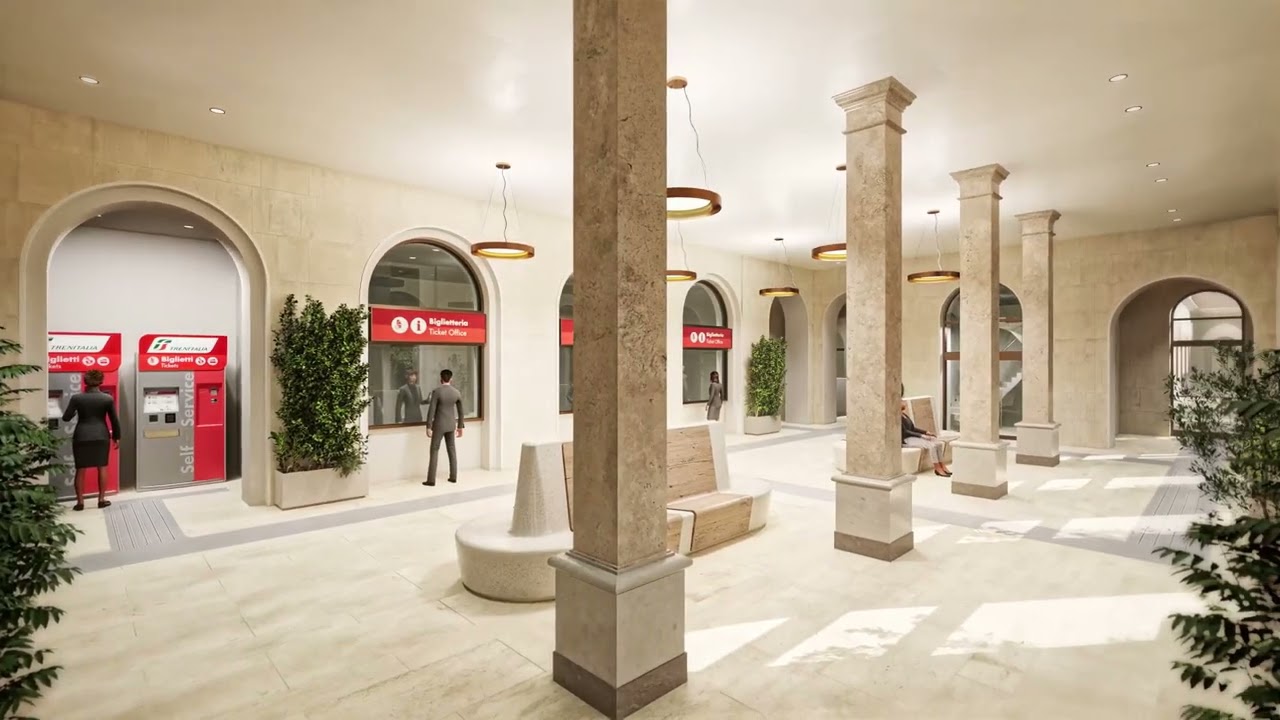 Stazione di Taranto, partono i lavori di riqualificazione: ecco il rendering