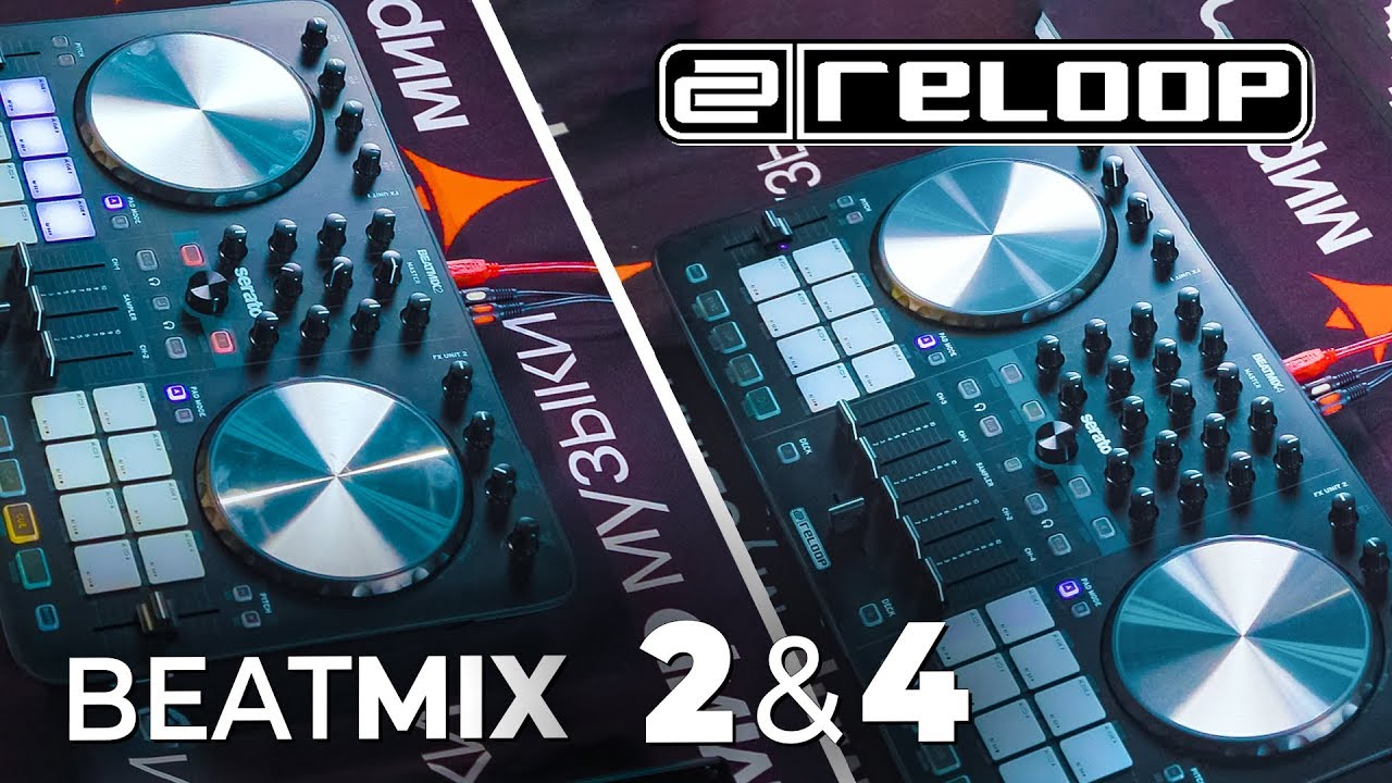 Обзор DJ контроллеров RELOOP Beatmix 2 и Beatmix 4