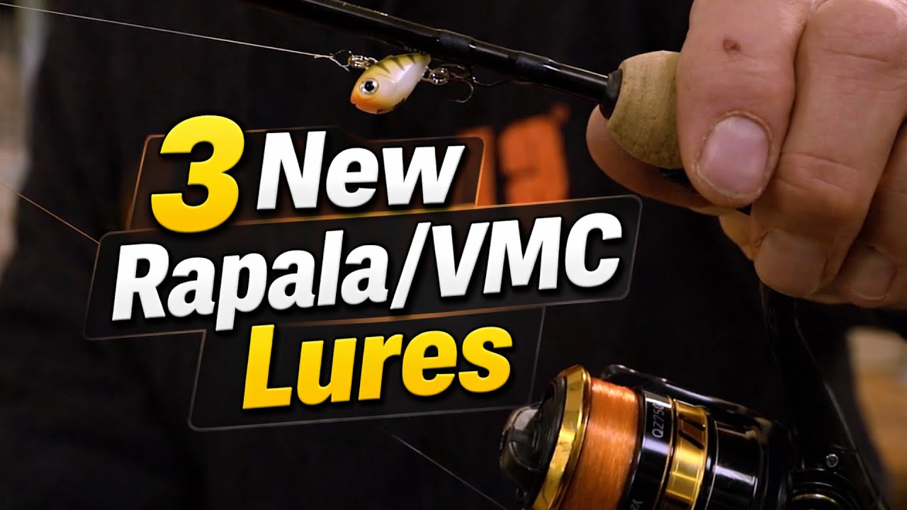 Разбор 3 новых приманок для подледной рыбалки Rapala и VMC.
