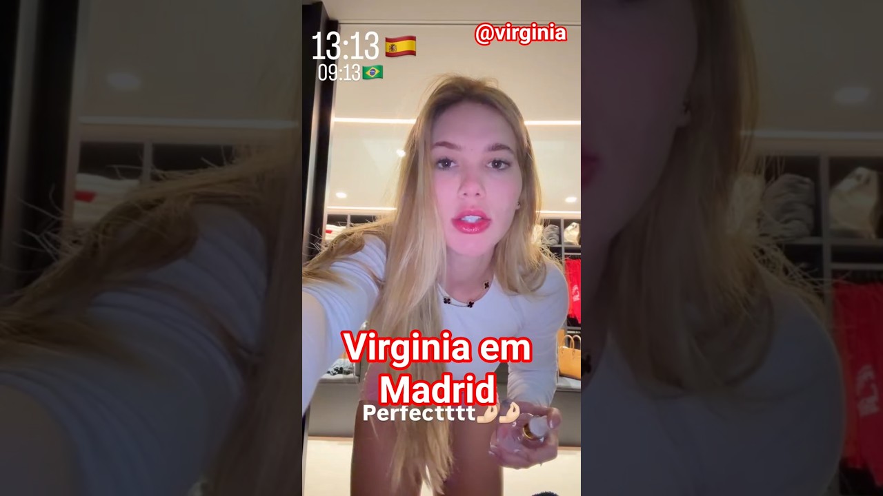 Virginia em Madrid #shorts #virginiafonseca