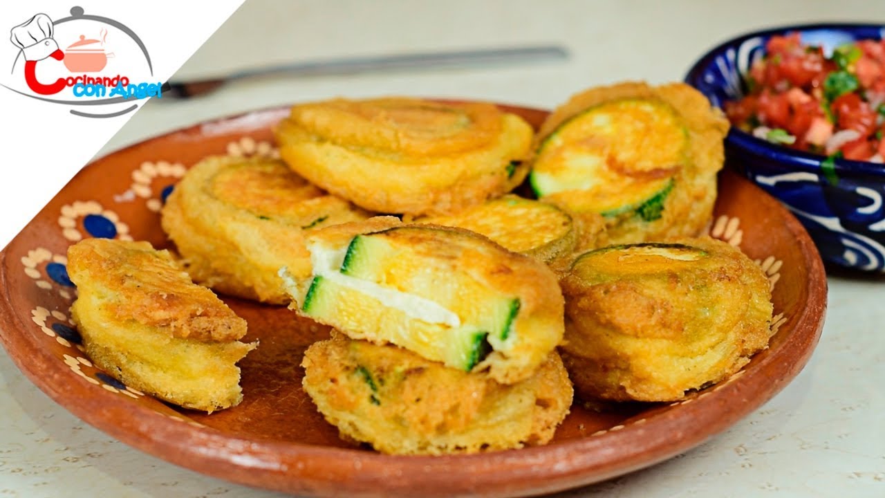 Calabacitas Rellenas de Queso