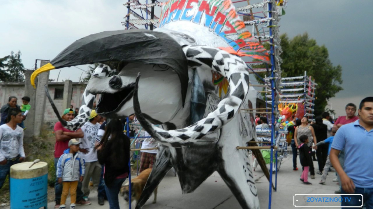 FIESTAS DE ZOYATZINGO 2017 RECORRIDO SABADO