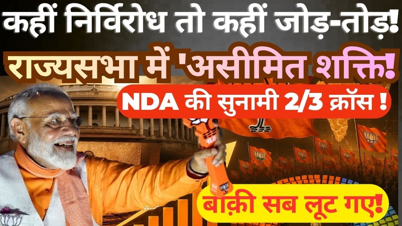 NDA Crosses Two-Thirds Mark in Rajya Sabha A Major Political Milestone
