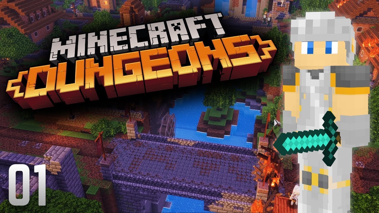 Minecraft Dungeons - Ep. 1: Diablo Meets Minecraft! (Closed Beta Gameplay)