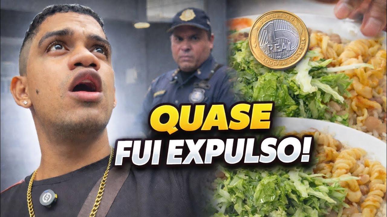QUASE FUI EXPULSO DA MARMITA DE 1 REAL EM SANTO ANDRE!!!