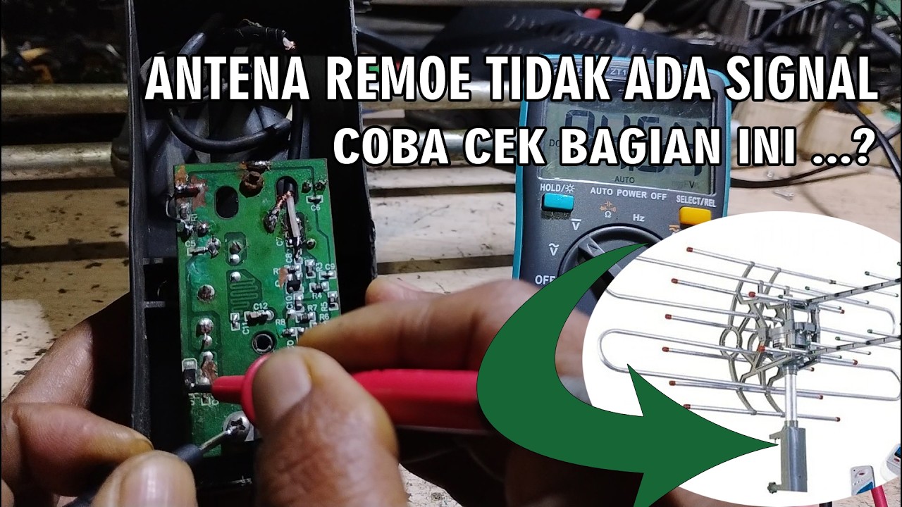 CARA PERBAIKI ANTENA REMOT PIOLINE YANG TIDAK DAPAT SIGNAL #tvdigital #repair #tutorial
