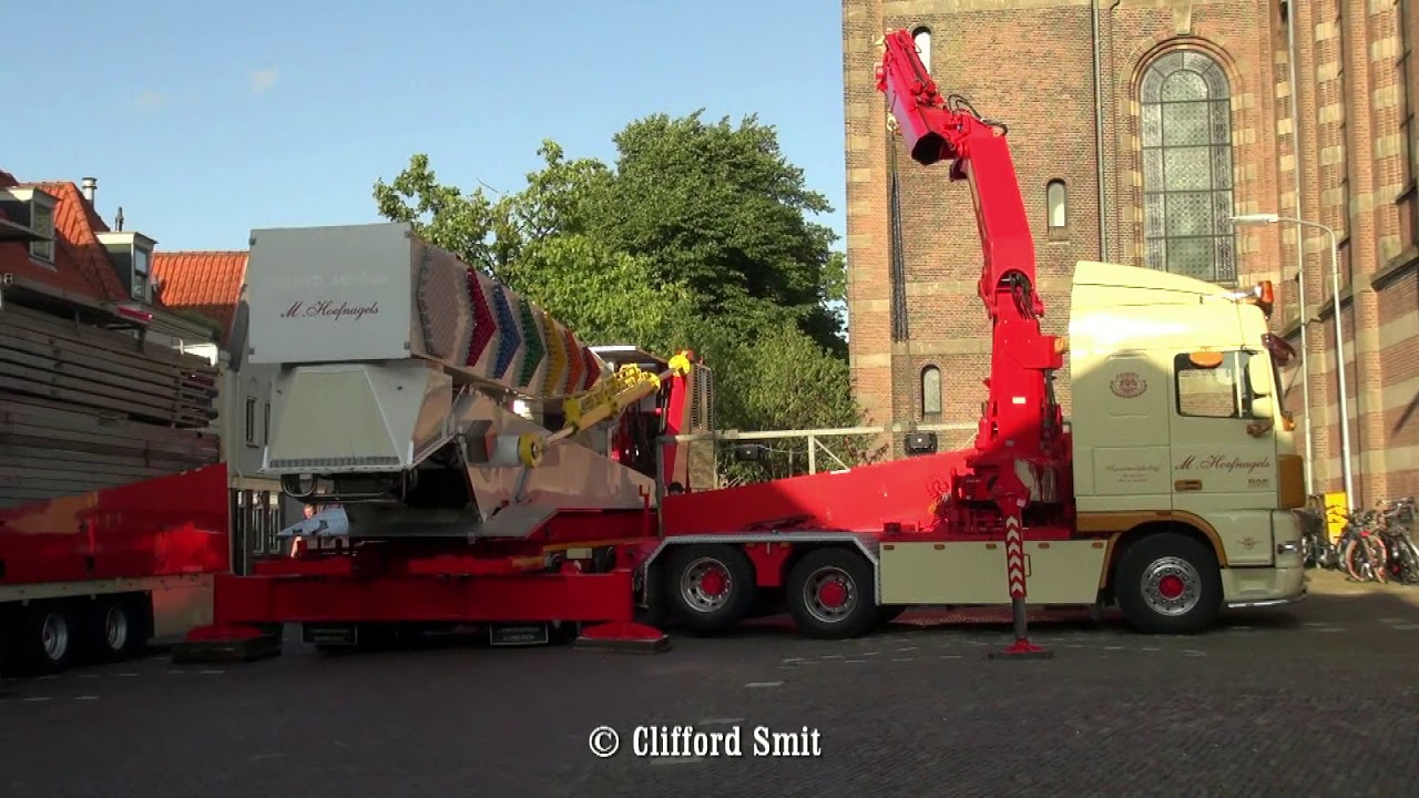 Kermis Hoorn 2019 Transport en opbouw Deel 8