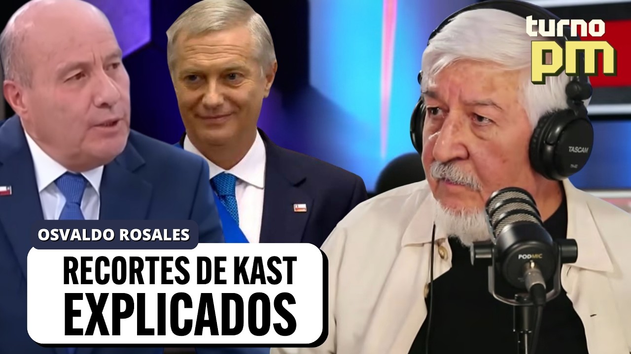 ¿Dónde van los RECORTES? Osvaldo Rosales REPASA el plan de RECONSTRUCCIÓN de Kast | #TURNOPM