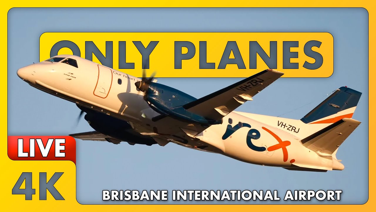 🔴 LIVE Plane Spotting @ Brisbane Airport BNE w/ Matty & Jay + ATC ✈️🌇🌙