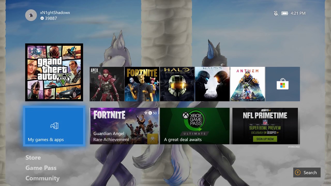 Xbox One - 5th Dashboard | February 2020
