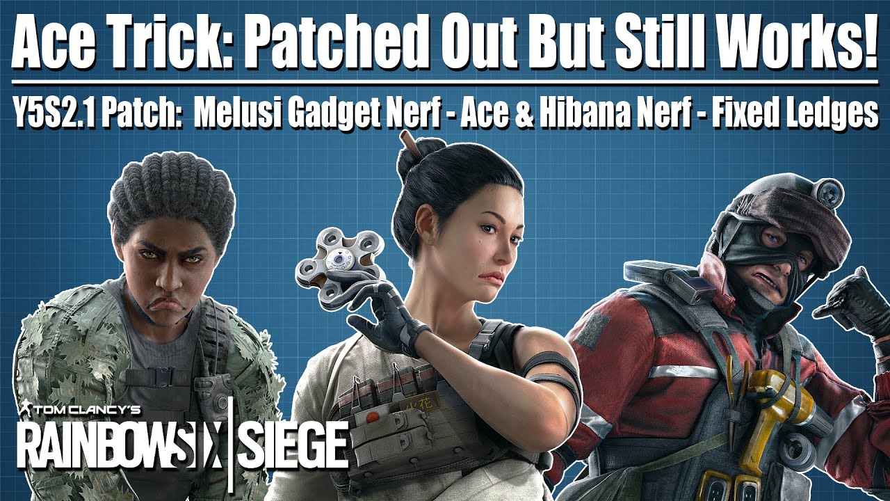 Everyone Gets A Nerf! - Y5S2.1 patch - Rainbow Six Siege