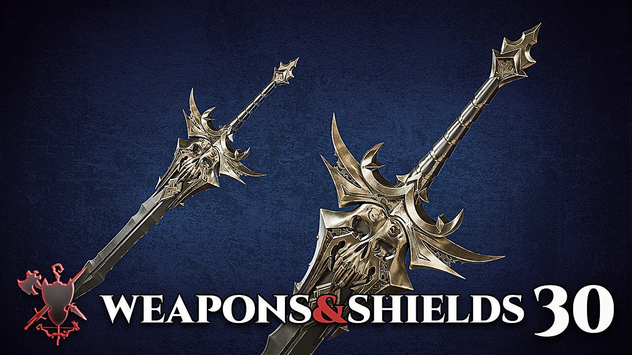 Weapons & Shields / 30 - Blender 2.81