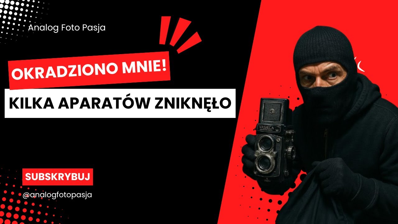 Okradziono mnie! Ktoś włamał się do piwnicy! Przygotowanie ciemni fotograficznej.