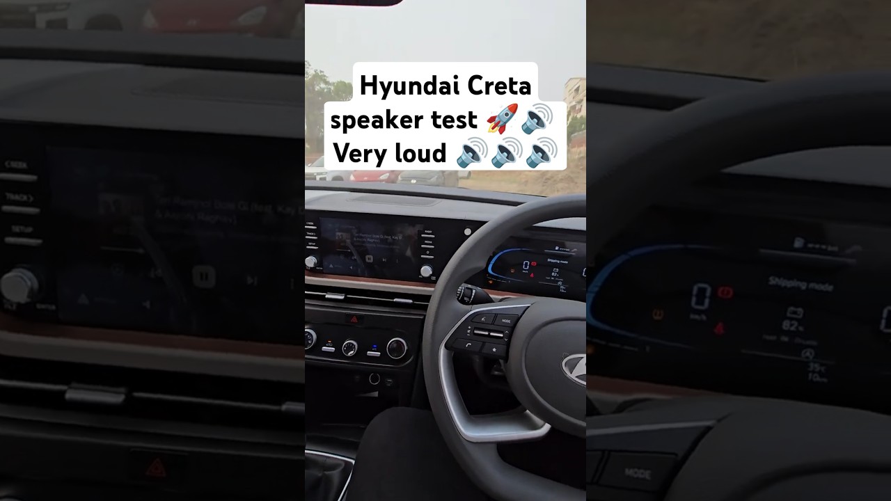 Hyundai Creta Speaker test 🚀🔊#creta #hyundaicreta #hyundaivenue #kia #kiaseltos #viralvideo #suv