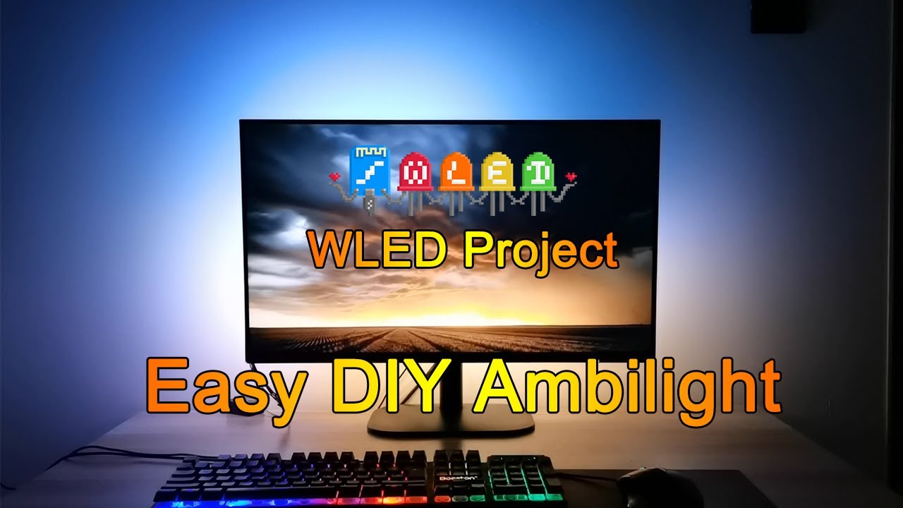 Ambilight with WLED and Prismatik