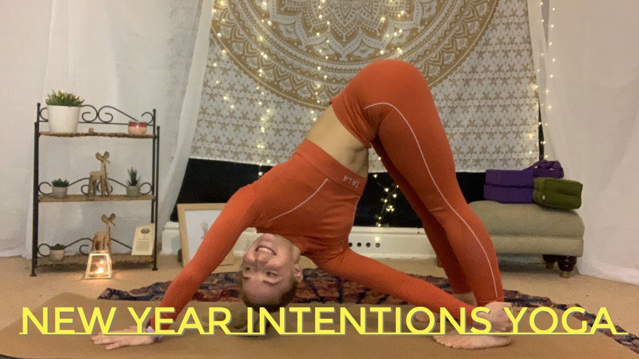 New Year Intentions Yoga - 30 minute practise - GeGe Yoga