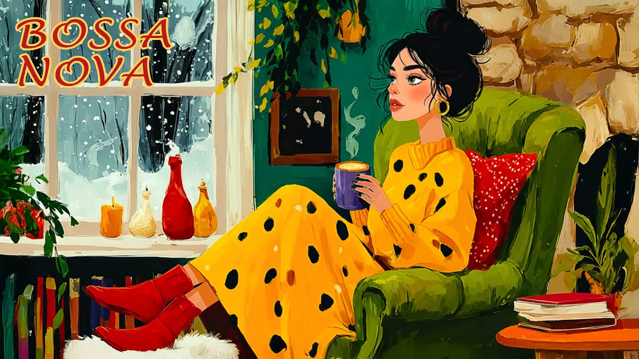 Winter Bossa Nova Vibes ☕✨ Smooth Jazz for Relaxation, Focus & Cozy December Days