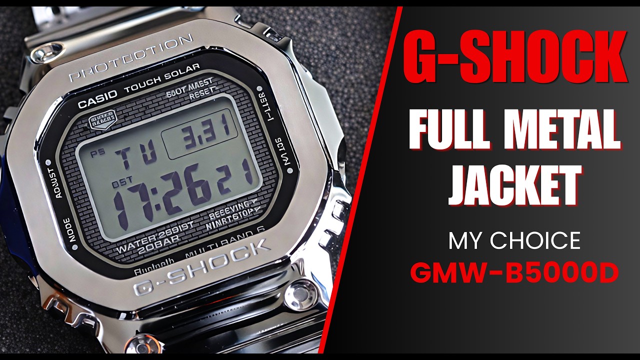 Why I decided to buy the Casio G-Shock Full Metal GMW B5000D and not the newer GMW BZ5000D in 2025