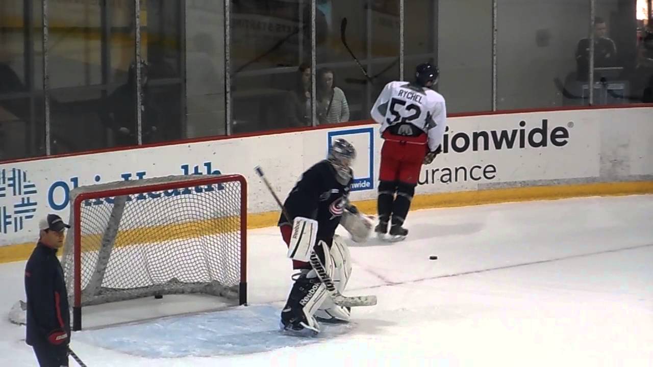 Sergei Bobrovsky Training Camp Day Two